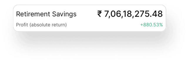 Retirement Savings Popup